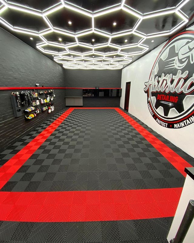  big-rib-garage-flooring product-details Big-Rib-40cm-x-40cm-Garage-Flooring-Red-model-gfl-1581black-and-red