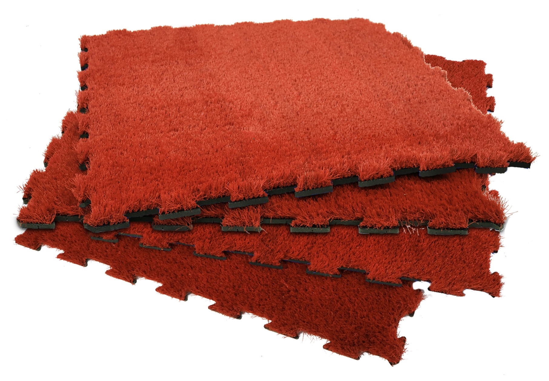 exhibition-carpet-tiles product-details Red-Artificial-Grass-1m-X-1m-XPE-Foam-Shock-pad-Backed-model-xct-1868Red-2-002