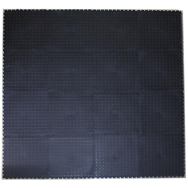  coin-dot product-details pvc-interlocking-tiles-black-coin-dot-model:gfl-cd-791garage-flooring-coin-dot-interlocking-tiles-pvc-interlock-dot-black-4w