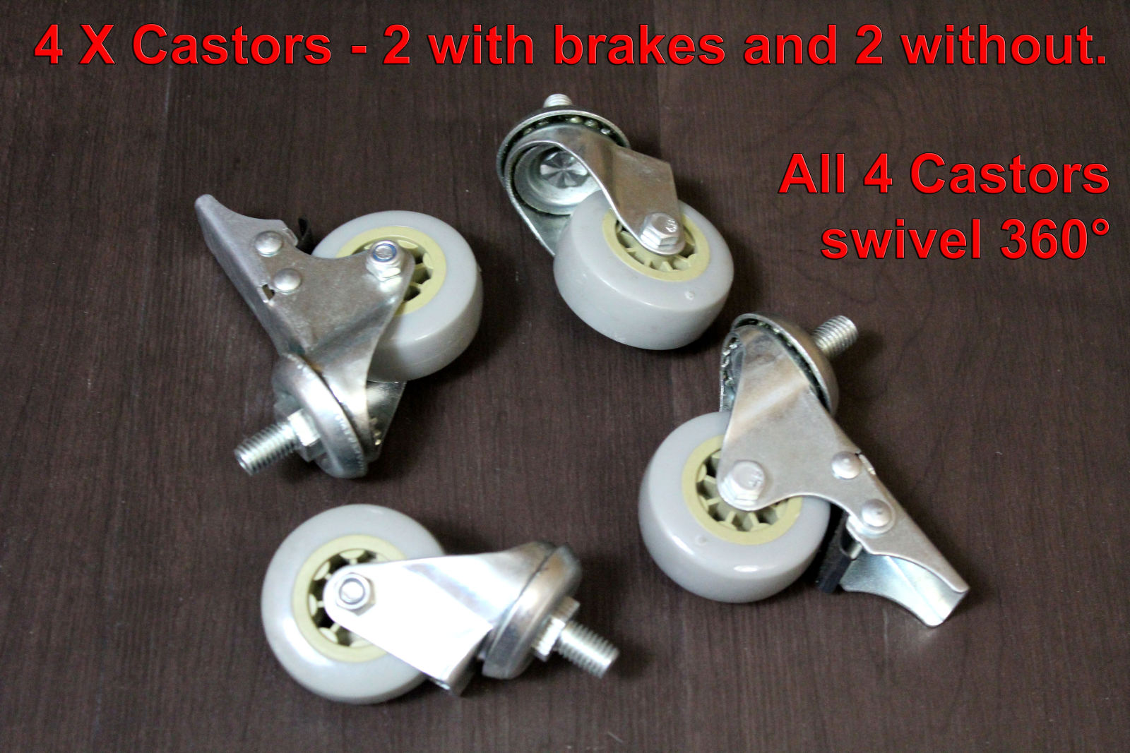  trolleys-and-accessories product-details set-of-4-pu-castors-5cm-2-with-foot-brake-model:tra-885trolleys-ladders-and-accessories-aframe_castor_1w
